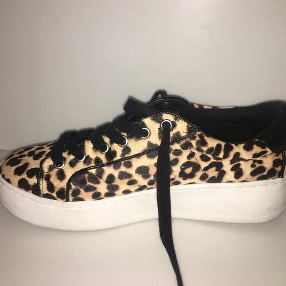 Steve Madden Bertie Cow Hair Leopard 